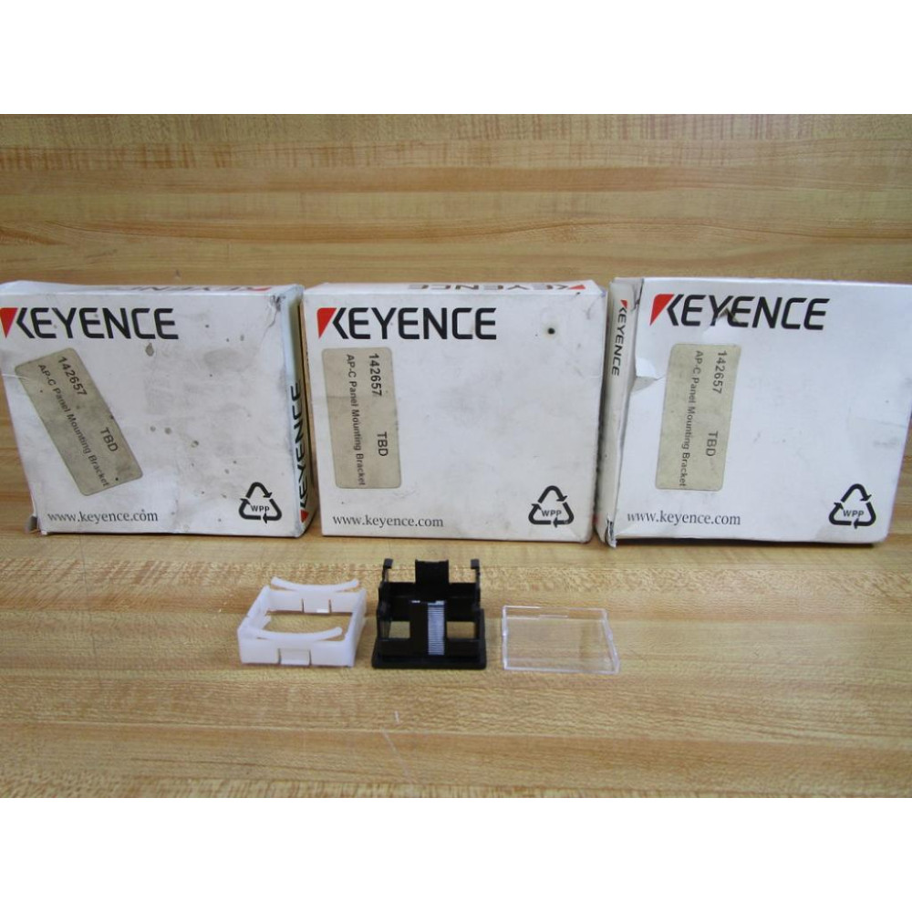 Keyence AP-A01 Panel Mounting Bracket APA01 (Pack of 3)