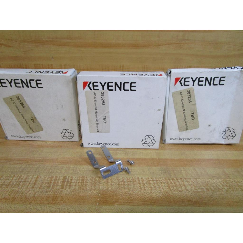 Keyence AP-B04 Slanted Mounting Bracket APB04 (Pack of 3)