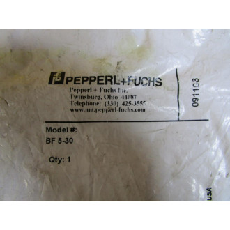 Pepperl + Fuchs BF 5-30 Universal Sensor Support Bracket  BF530