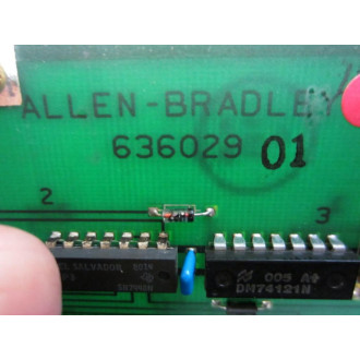 Allen Bradley 636029 Circuit Board 636029-01 - Used