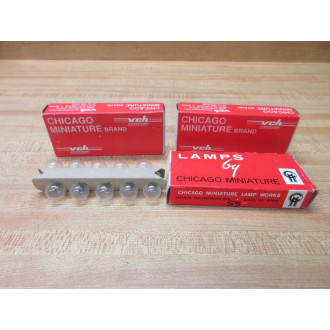 Chicago Miniature CM-55 Miniature Lamp 55 (Pack of 30)