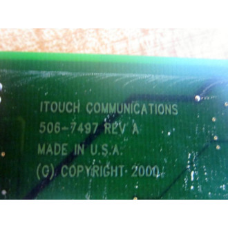 ITOUCH Communications 506-7497 Circuit Board WMT5634SMI PCB - Used