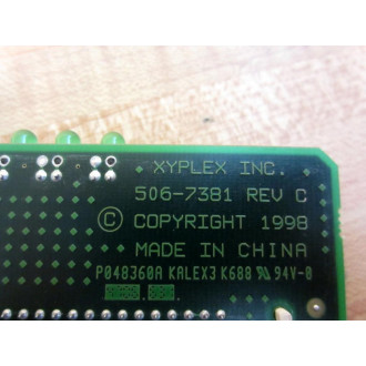 Xyplex 506-7381 Circuit Board 500-7465 - Used