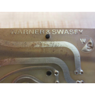 Warner & Swasey 8940-6909 Power Supply 8940-786B - Used