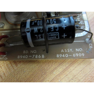 Warner & Swasey 8940-6909 Power Supply 8940-786B - Used