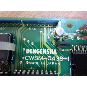 Dengensha CWSM-0438-1 Circuit Board WDisplay CWSM04381 - Used
