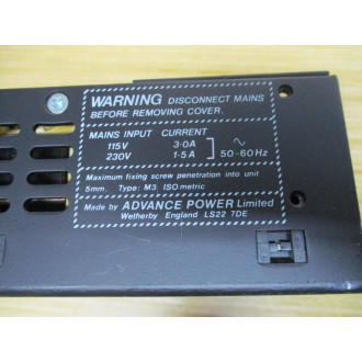 Advance Power NA110P403 Power Supply - Used
