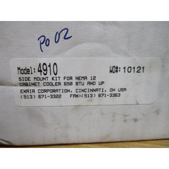 Exair 4910 Side Mount Kit