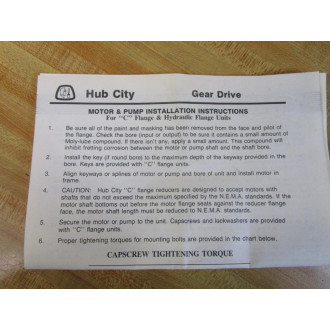 Hub City 0223-01260-150 Repair Kit 022301260150