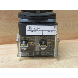 Allen Bradley 800T-FX6A1 Push Button 2-Pos w800T-N310 - New No Box