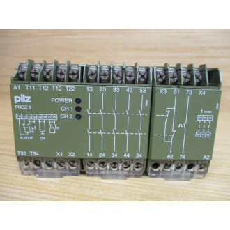 Pilz PNOZ-3-24VDC-5S-1O-1W Safety Relay 474894 Chipped - Used