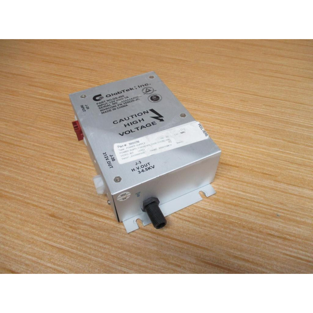 GlobTek GS-400 Power Supply GS400 - Used