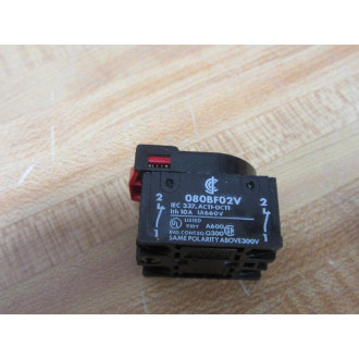 Joslyn Clark 080BF02V Contact Block 080