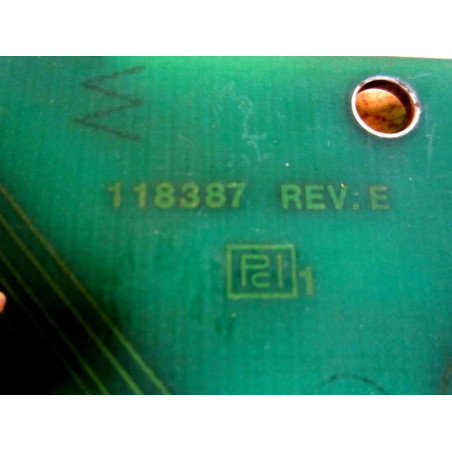 PTI Controls 50387 Modulator Logic Board 118387 Rev.M - Refurbished