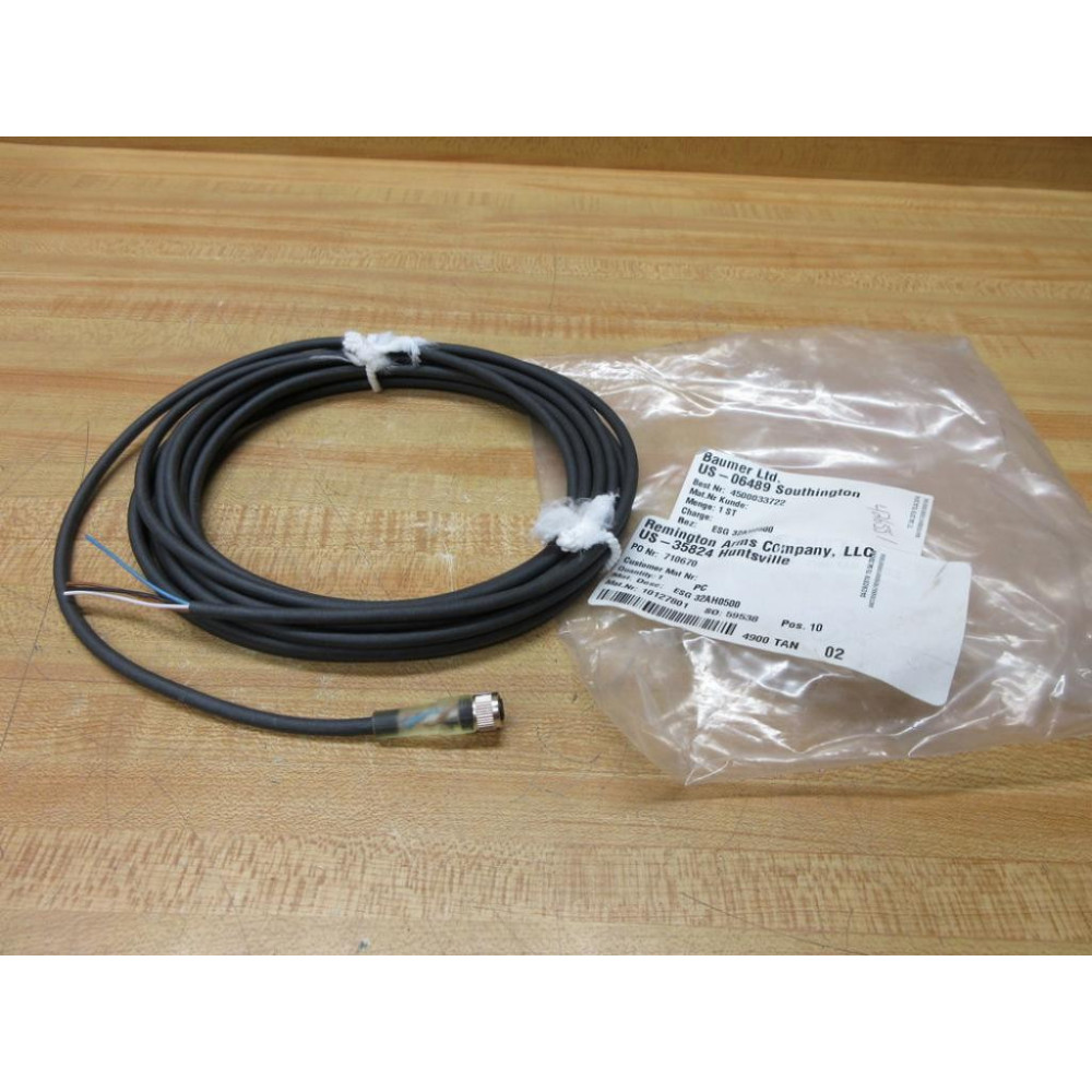 Baumer Electric ESG 32AH0500 Connector Cable 10127801