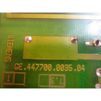 Siemens 6RB2000-0GA00 Circuit Board 6RB20000GA00 - Used