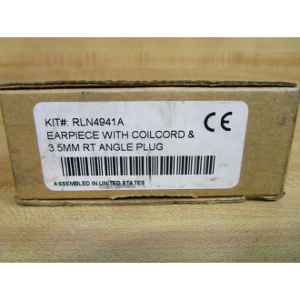 Motorola RLN4941A Receive-Only Earpiece Kit