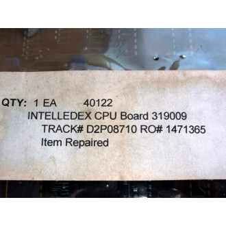 Intelledex 319009 CPU Board Rev.E - Refurbished