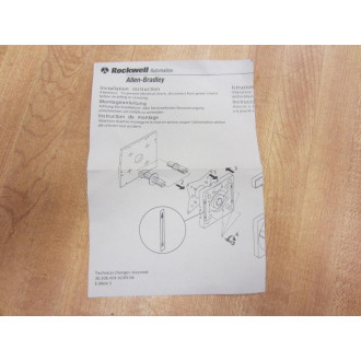 Allen Bradley 194L-HE6N-175 Switch Control 194LHE6N175 Series B