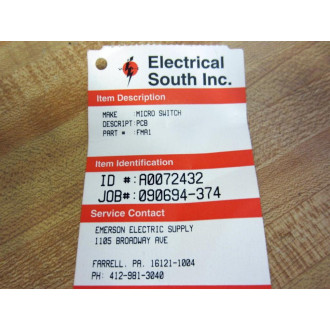 Micro Switch FMA-1 Sensor Amplifier Board FMA1 - Refurbished