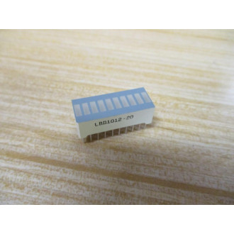 Ligitek LBD1012-20 LED Bar Graph Display LBD101220 (Pack of 10) - New No Box