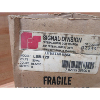 Signal LSB-120 Base Light  LSB120 WO Cover