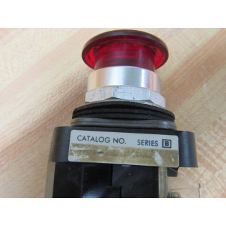 Allen Bradley 800T-FXNP46XA7 Button Red - Used