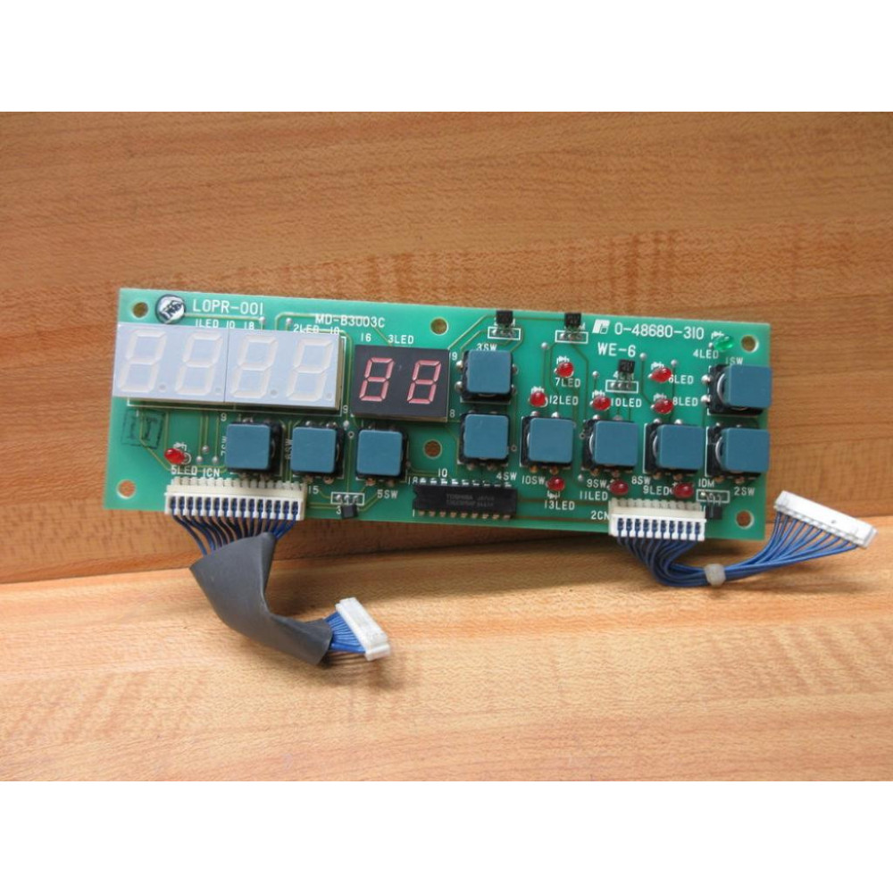 Baldor Reliance MD-B3003C Keypad Assembly MDB3003C Board Only - Used