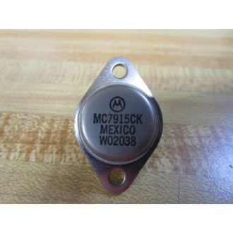 Motorola MC7915CK Voltage Regulator (Pack of 3) - New No Box