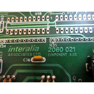 Interalia 2060-021 Universal Remote Control Card 2060-031 - Used