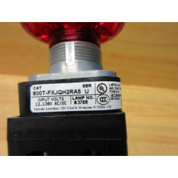 Allen Bradley 800T-FXJQH2RA5 Push Pull Switch Plain Button Series U