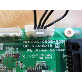 ND1236-0808-003 Circuit Board UP-KJA1819 - Used