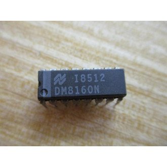 National Semiconductor DM8160N Intergrated Circuit (Pack of 8) - New No Box