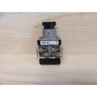 Allen Bradley 800H-AK2 Push Button Switch WO Trim Collar - Used