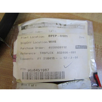 Triplex 6451987 Hose Assembly 3540 20-12" Length - New No Box
