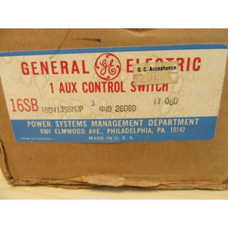 General Electric 16SB1BD413SSM2P Rotary Switch