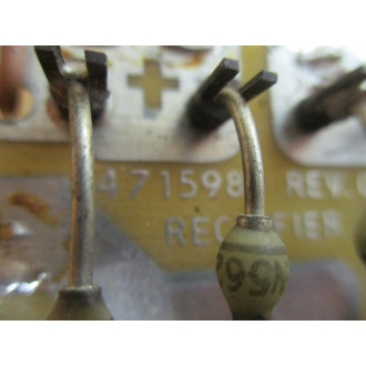 475198 Rectifier Board - Used