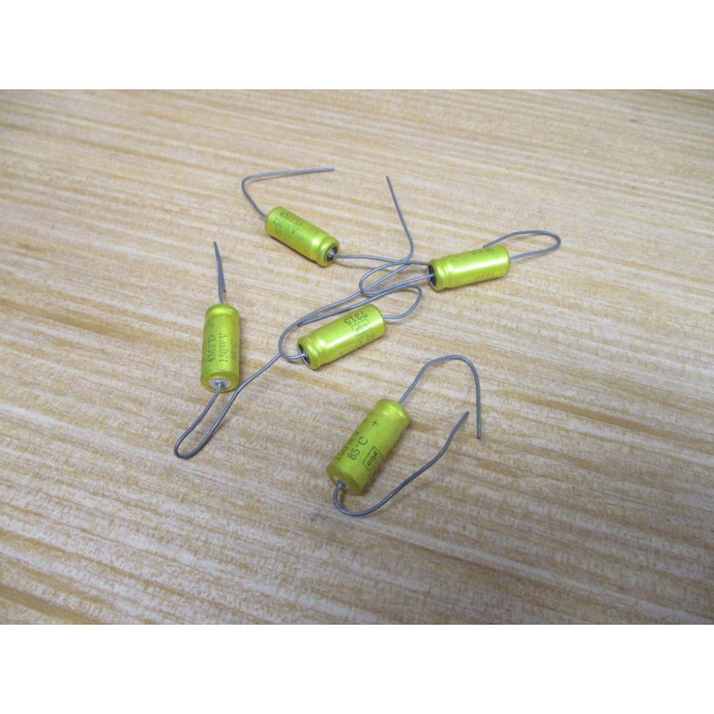 Cornell Dubilier WBR4-150 CDE Capacitor 4MFD 150WV (Pack of 5) - New No Box