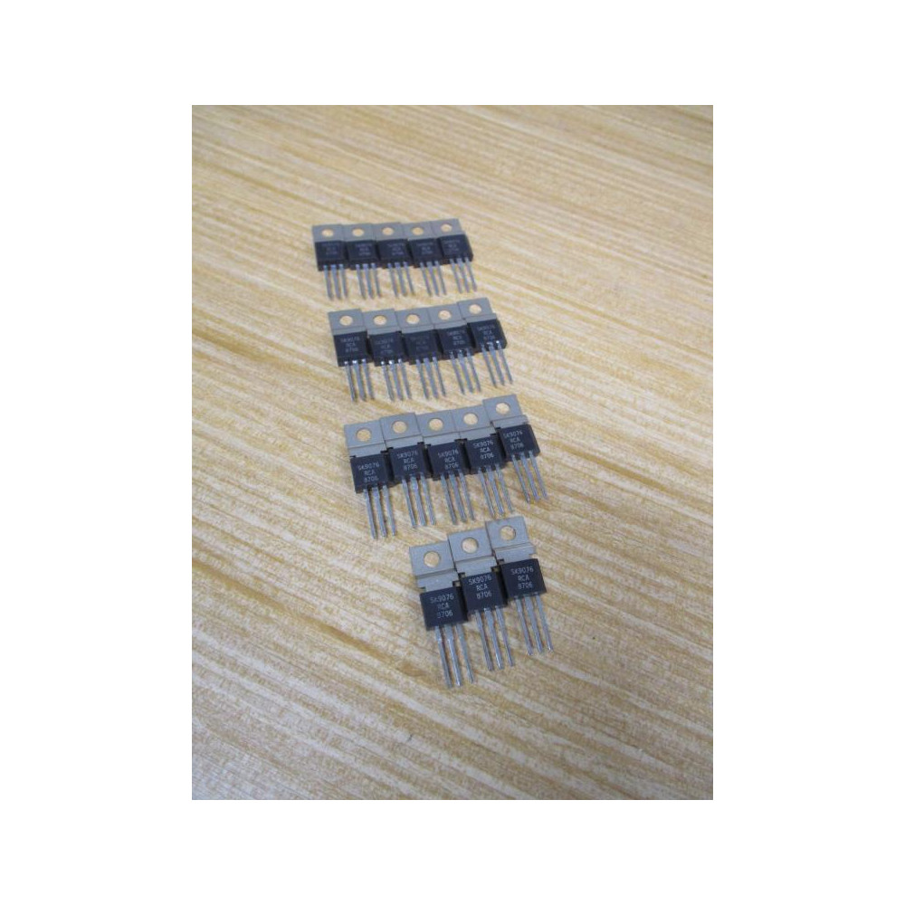RCA SK9076 PNP Si Transistor (Pack of 18) - New No Box