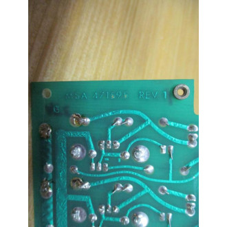 MSA 471597 "B" Board 471595 - Used