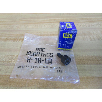 RBC Bearings H-18-LW Cam Follower H18LW
