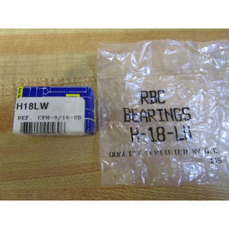 RBC Bearings H-18-LW Cam Follower H18LW