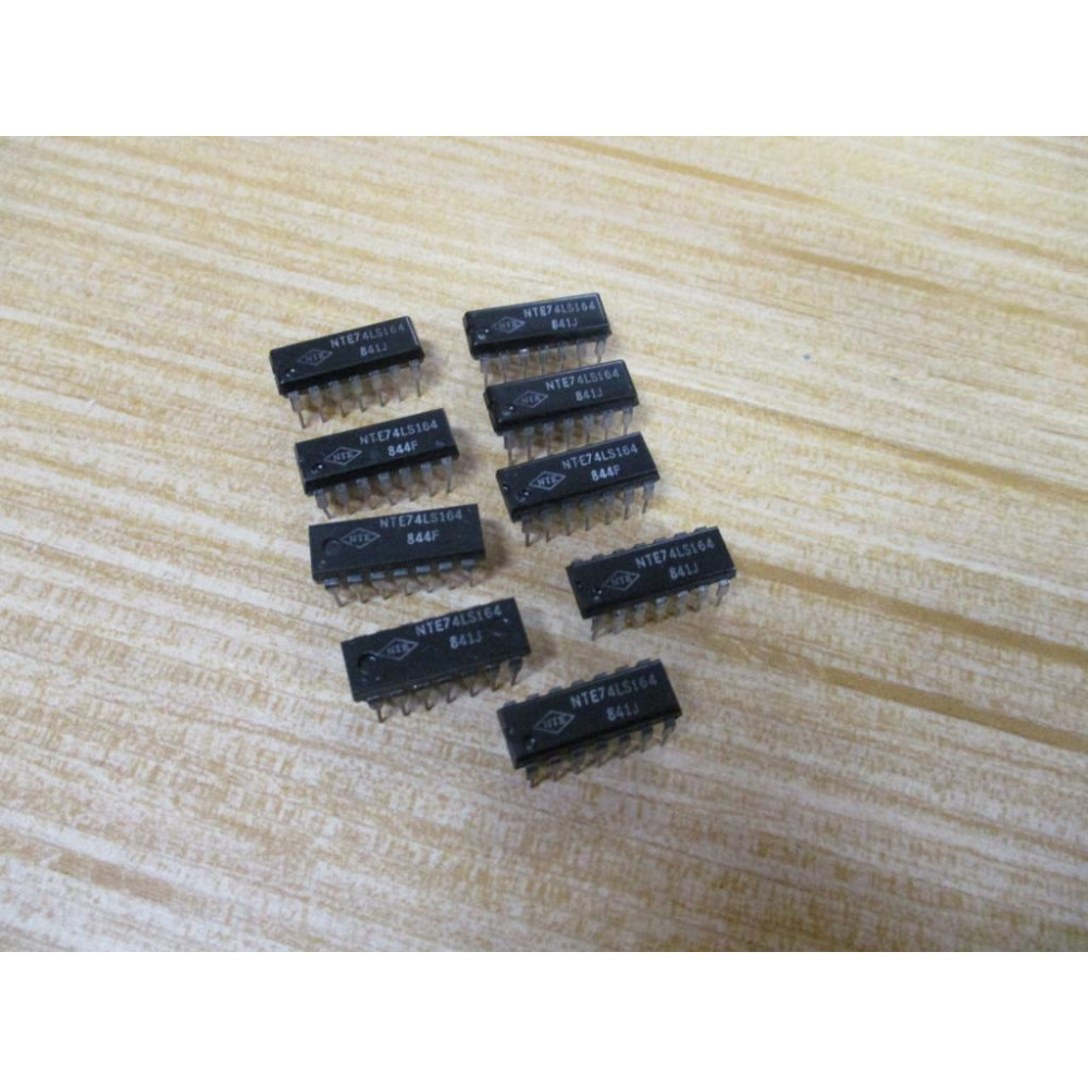 NTE 74LS164 Integrated Circuit (Pack of 9) - New No Box