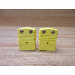 Omega OSTW-K-F Thermocouple Connectors Type K No Window (Pack of 2) - New No Box