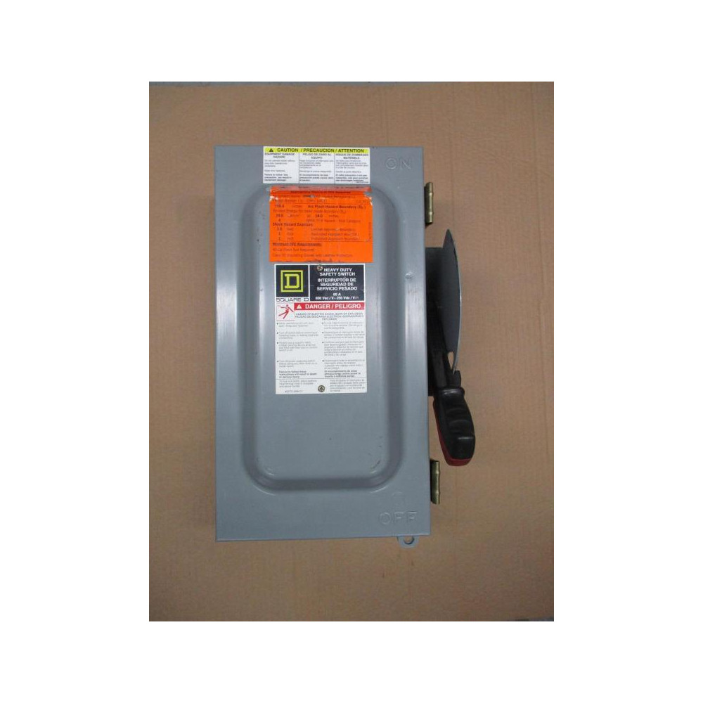 Square D H362AWC Safety Switch - Used