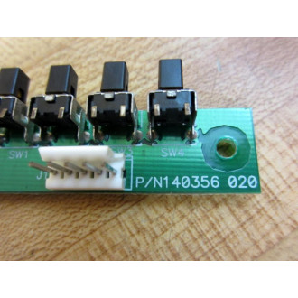 Intecolor 140356-020 Switch Board 140356020 - Used