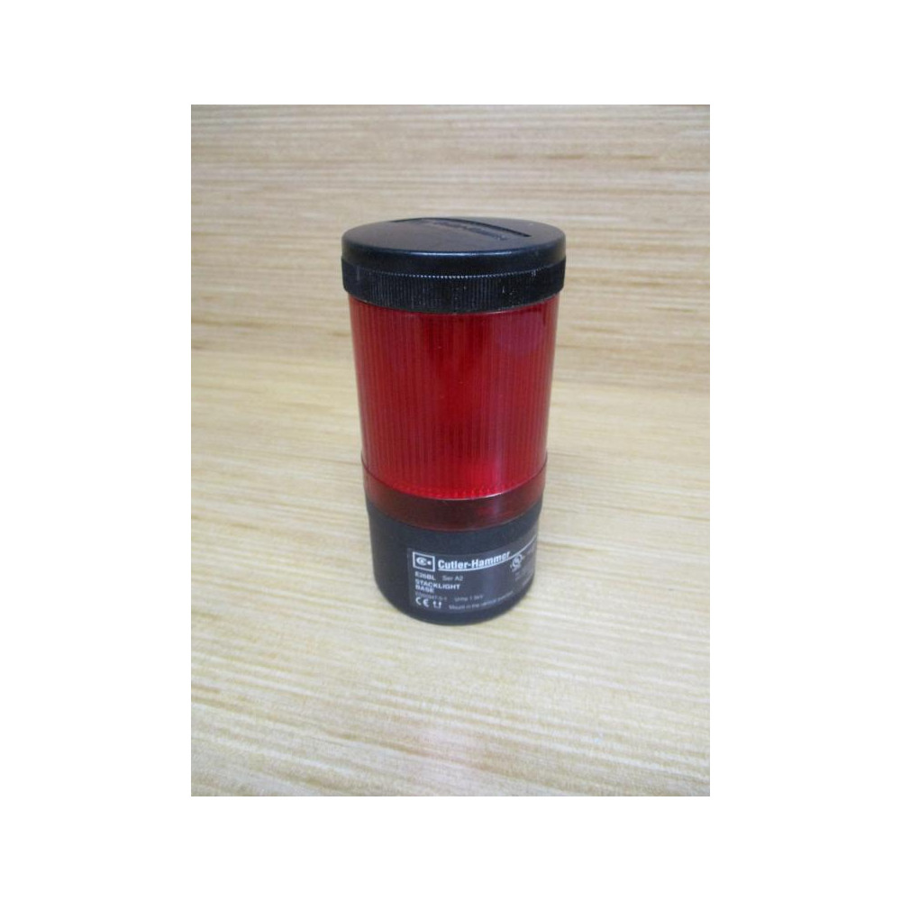 Cutler Hammer E26BL Eaton Stack Light Base Assembly, Red - New No Box