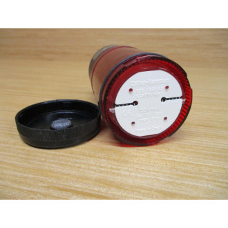 Cutler Hammer E26BL Eaton Stack Light Base Assembly, Red - New No Box