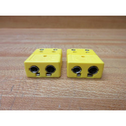 Omega OSTW-K-F Thermocouple Connectors Type K No Window (Pack of 2) - New No Box