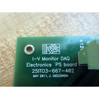 ECD 25ITO3-667-402 Power Supply Board 25ITO3667402 - Used